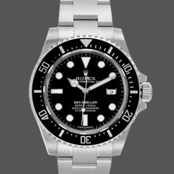 Rolex Sea-Dweller 4000 116600 0001 Black Dial 44mm Mens Watch (w15325538)