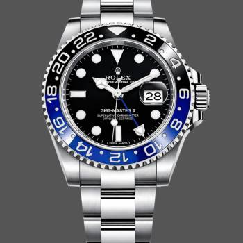 Rolex GMT-Master II Batman 116710BLNR Black Dial 40mm Mens Watch (w15325564)