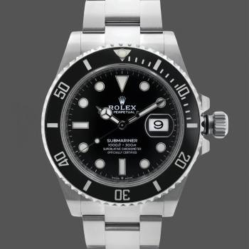 Rolex Submariner 16610 Stainless Steel 40MM Black Dial Mens Watch (w15325982)