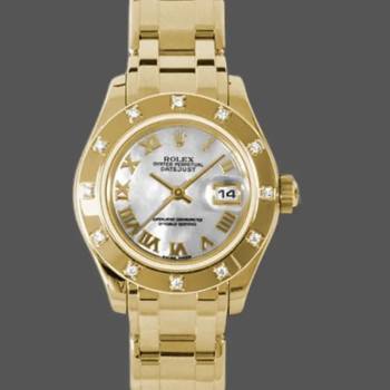 Rolex Pearlmaster 80318 White MOP Dial 29MM Lady Watch (w15326008)