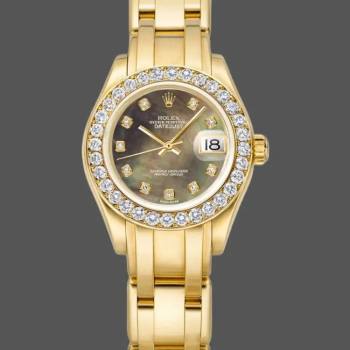 Rolex Pearlmaster 80298 Yellow Gold MOP Dial 29MM Lady Watch (w15326025)