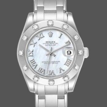 Rolex Pearlmaster Midsize 81319 MOP Dial 34MM Lady Watch (w15326040)