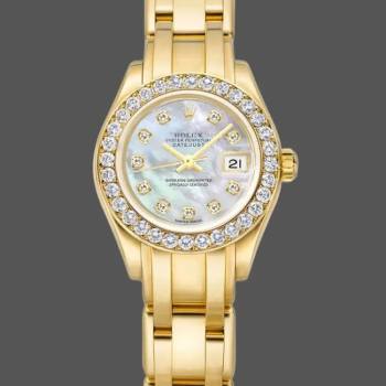 Rolex Pearlmaster 80298 White MOP Dial 29MM Lady Watch (w15326048)