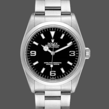 Rolex Explorer SRL156 14270 Stainless Steel Black Dial 36MM Mens Watch (w15326075)