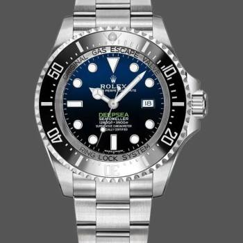 Rolex Sea-Dweller Deepsea 116660 Stainless Steel D-Blue Dial 44MM Mens Watch (w15326107)