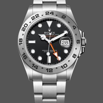 Rolex Explorer II m226570 0002 Stainless Steel Black Dial 42MM Mens Watch (w15326135)