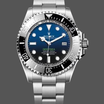 Rolex Sea-Dweller Deepsea 136660 0005 Stainless Steel Black Blue Dial 44MM Mens Watch (w15326153)