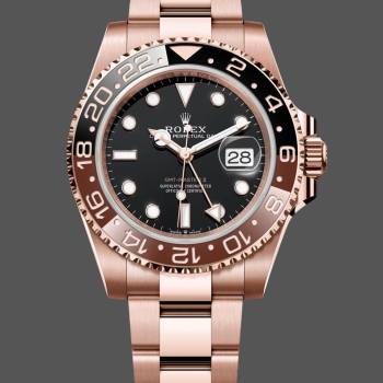 Rolex GMT-Master II 126715CHNR Black Dial Everose case 40MM Mens Watch (w15326162)