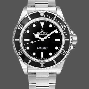 Rolex Submariner 14060M Black Dial Stainless Steel Case 40MM Mens Watch (w15326351)