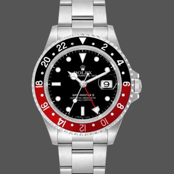 Rolex GMT-Master II 16710 Black Dial Black Red Coke Bezel 40MM Mens Watch (w15326800)