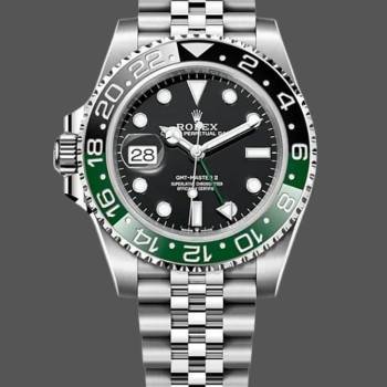 Rolex GMT-Master II 126720VTNR Black Dial Stainless steel 40MM Mens Watch (w15326810)