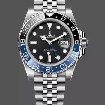Rolex GMT-Master II 126710BLNR Black Dial Batman Bezel 40MM Mens Watch (w15326881)