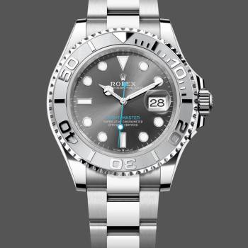 Rolex Yacht-Master 126622-0001 Platinum Bezel Dark Rhodium Grey Dial 40MM Mens Watch (w15326924)