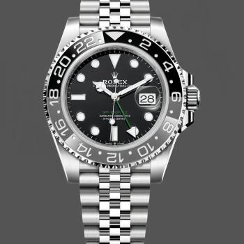Rolex Gmt Master II Automatic Black Dial M126710GRNR 0003 40mm (w17401812)