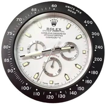 Rolex Daytona Panda Black & White Wall Clock (w21984009)