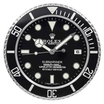 Rolex Submariner Black Wall Clock (w21984421)