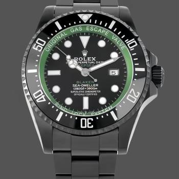 Rolex Sea Dweller Deepsea Mens Blaken Custom Edition 44mm (w22048803)