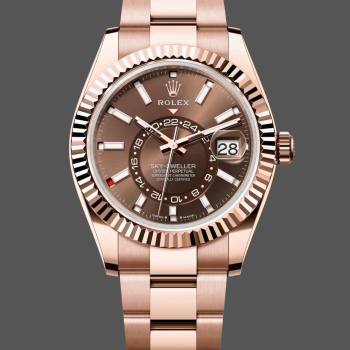 Rolex Sky Dweller 336935 0002 Chocolate Dial Oyster Bracelet 42mm (w22056606)