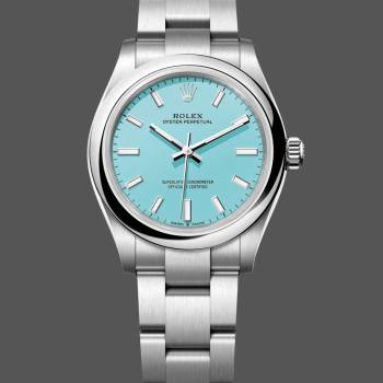 Rolex Oyster Perpetual 31 Turquoise Blue Dial 277200 0007 Women Watch (w22058959)