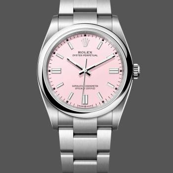 Rolex Oyster Perpetual 36 Oystersteel Pink Dial 126000 0008 Women Watch (w22073300)
