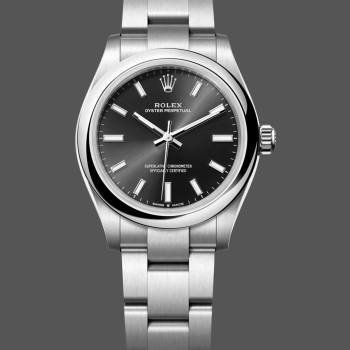 Rolex Oyster Perpetual 31 Black Dial 277200 0002 Women Watch (w22074823)