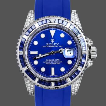 Rolex Submariner 116610 Diamond Case Blue Dial 40MM Men Watch (w22118741)