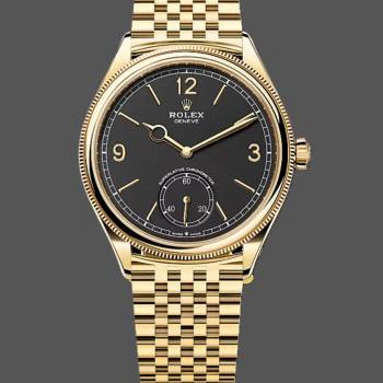 1:1 Clone Rolex 1908 52508 0007 Black Dial Settimo Bracelet (w26704940)