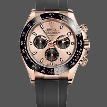 Rolex Cosmograph Daytona 116515LN Black Pink Dial 40mm Mens Watch (w15325468)