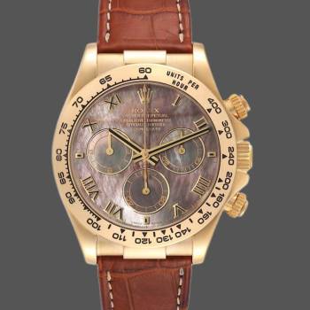 Rolex Daytona 116518 Mother of Pearl Dial 40mm Mens Watch (w15325482)