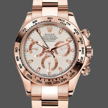 Rolex Cosmograph Daytona 116505 Oyster Bracelet Rose Ivory Dial 40mm Mens Watch (w15325491)