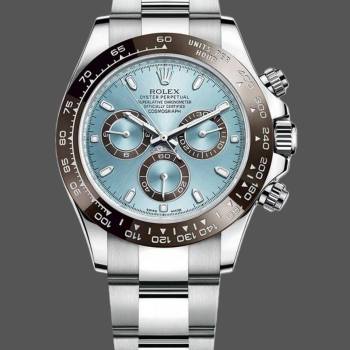 Rolex Cosmograph Daytona 116506 0001 50th Anniversary Ice Blue Dial 40mm Mens Watch (w15325515)