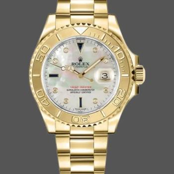 Rolex Yacht-Master 168628 MOP Dial 35mm Unisex Watch (w15325533)
