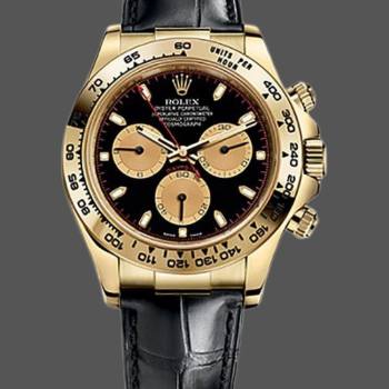 Rolex Cosmograph Daytona 116518 Black And Champagne Dial 40mm Mens Watch (w15325556)