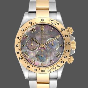 Rolex Daytona 116523 Stainless steel Black MOP Dial 40mm Mens Watch (w15325563)