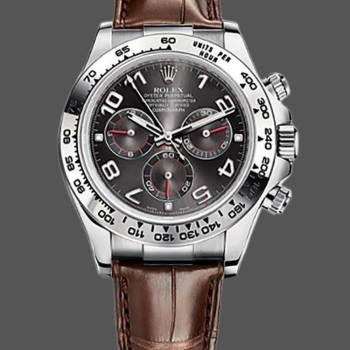 Rolex Daytona 116519 White Gold Grey Dial 40mm Mens Watch (w15325565)