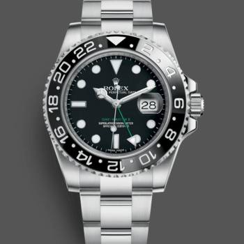 Rolex GMT-Master II 116710LN Black Dial Stainless steel case 40mm Mens Watch (w15325599)