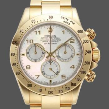 Rolex Daytona 116528 Mother of Pearl Dial 40mm Mens Watch (w15325605)