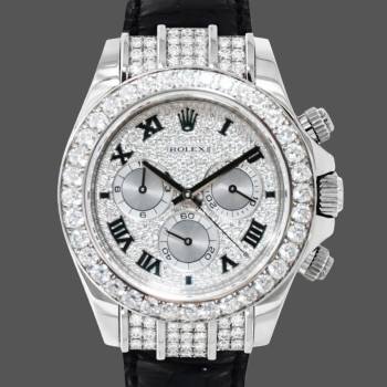 Rolex Cosmograph Daytona 116599 pave diamond dial 40mm Mens Watch (w15325615)