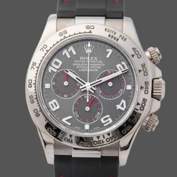 Rolex Daytona 116519 Grey Dial Black RubberB strap 40mm Mens Watch (w15325652)