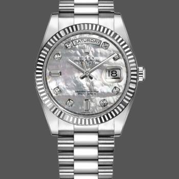 Rolex Day-Date 118239 MOP Dial 36mm Unisex Watch (w15325801)
