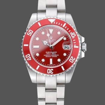 Rolex Submariner 116610 Stainless Steel 40MM Red Dial Mens Watch (w15325936)