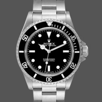Rolex Submariner 14060 Stainless steel case Black Dial 40mm Mens Watch (w15325967)
