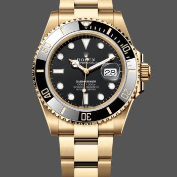 Rolex Submariner 126618LN Yellow Gold Black Dial 41mm Mens Watch (w15325994)