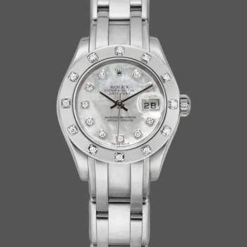 Rolex Pearlmaster 80319 MOP Diamond Dial 29MM Lady Watch (w15326049)