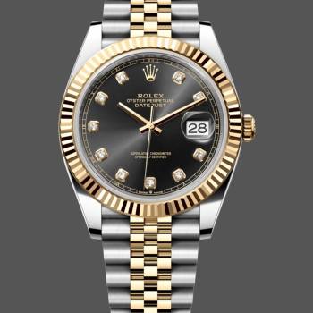 Rolex Datejust 126233 Black Diamond Dial 36MM Unisex Watch (w15326179)