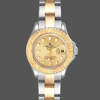 Rolex Yacht-Master 169623 Steel Yellow Gold Champagne Dial 29MM Lady Watch (w15326260)