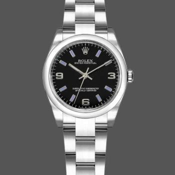 Rolex Oyster Perpetual 176200 Stainless Steel Blue Index Dial 26MM Lady Watch (w15326284)