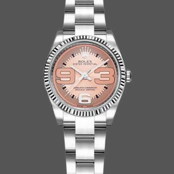 Rolex Oyster Perpetual 176234 Pink Maxi Arabic Numerals Dial 26MM Lady Watch (w15326303)