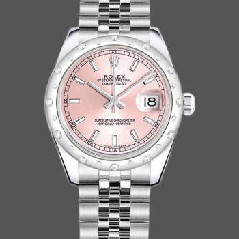 Rolex Datejust 178344 Pink Dial Jubilee Bracelet 31MM Lady Watch (w15326388)