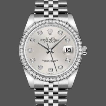 Rolex Datejust 178384 White Mother Of Pearl Diamonds Dial 31MM Lady Watch (w15326438)